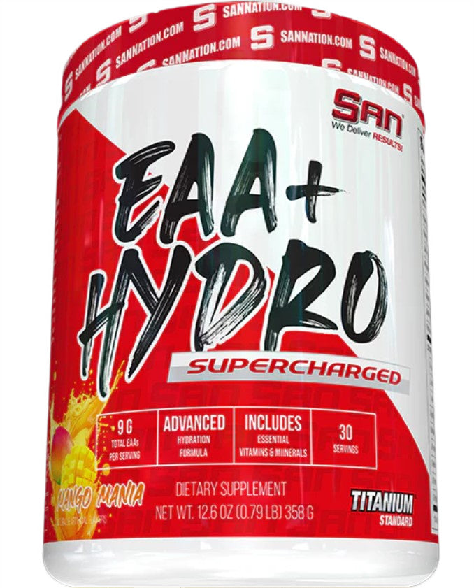 EAA+ Hydro Supercharged, Mango Mania, 358g, SAN - Vitax.ro