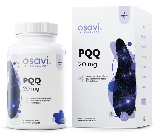 PQQ, 20mg, 60 vegan caps, Osavi - Vitax.ro