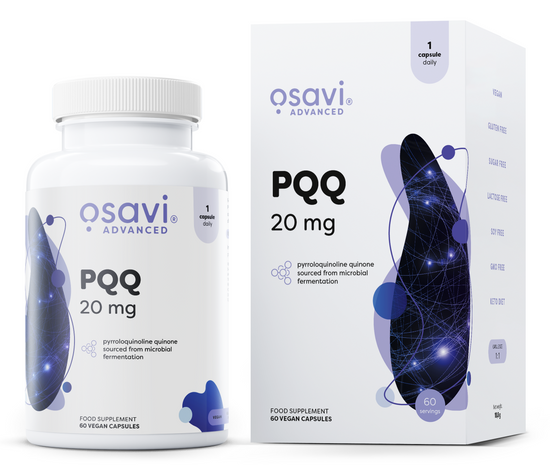 PQQ, 20mg, 60 vegan caps, Osavi - Vitax.ro