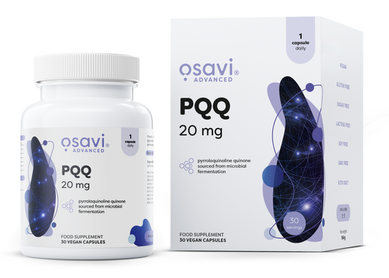 PQQ, 20mg, 30 vegan caps, Osavi - Vitax.ro