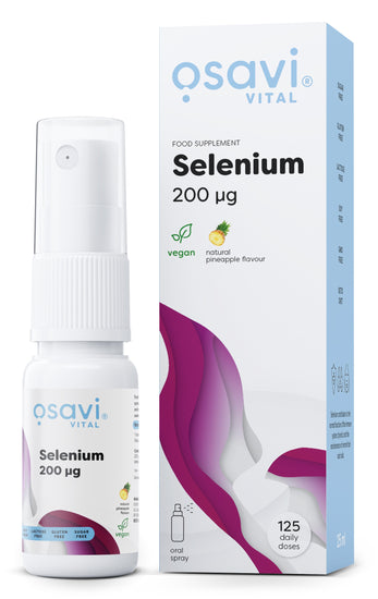Selenium Oral Spray, 200mcg, Pineapple, 25 ml, Osavi - Vitax.ro