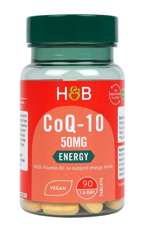 CoQ-10, 50mg, 90 tablets, Holland & Barrett - Vitax.ro