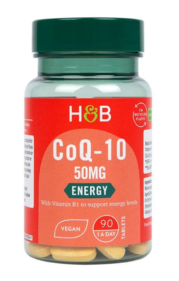 CoQ-10, 50mg, 90 tablets, Holland & Barrett - Vitax.ro