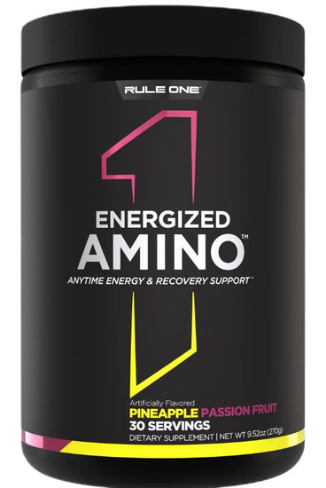 Energized Amino, Pineapple Passion Fruit, 270g, Rule One - Vitax.ro