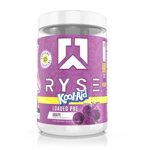 Loaded Pre, Kool-Aid Grape, 393g, RYSE - Vitax.ro