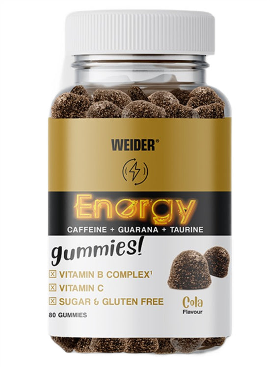 Energy Gummies, Cola, 80 gummies, Weider - Vitax.ro