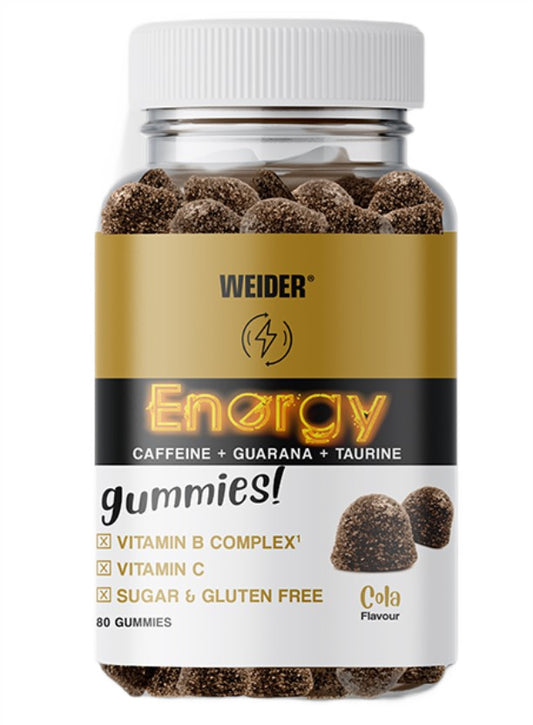 Energy Gummies, Cola, 80 gummies, Weider - Vitax.ro