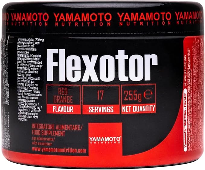 Flexotor, Red Orange, 255g, Yamamoto Nutrition - Vitax.ro