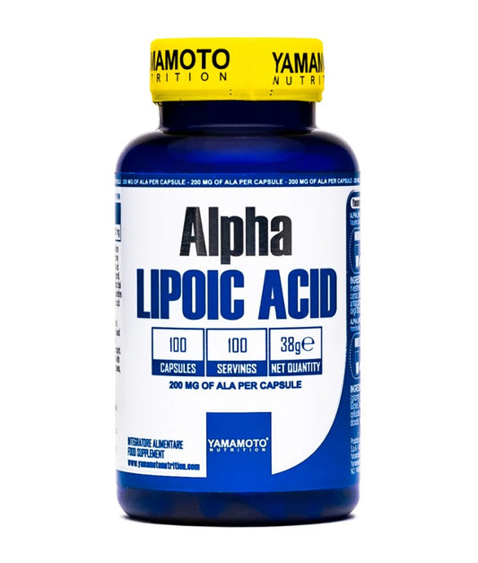 Alpha Lipoic Acid, 200mg, 100 caps, Yamamoto Nutrition - Vitax.ro