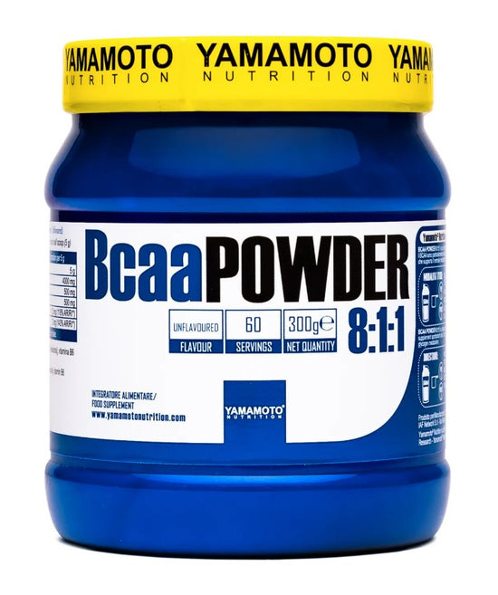 BCAA Powder 8:1:1, Unflavoured, 300g, Yamamoto Nutrition - Vitax.ro