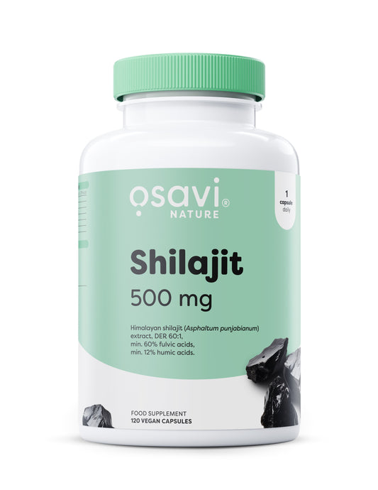 Shilajit, 500mg, 120 vegan caps, Osavi - Vitax.ro