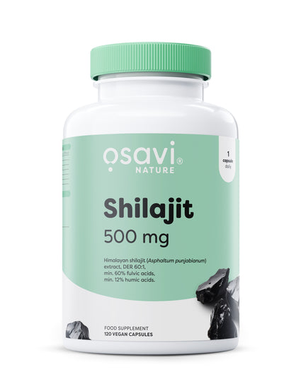 Shilajit, 500mg, 120 vegan caps, Osavi - Vitax.ro