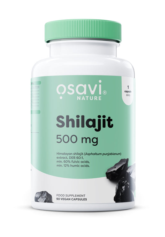 Shilajit, 500mg, 90 vegan caps, Osavi - Vitax.ro
