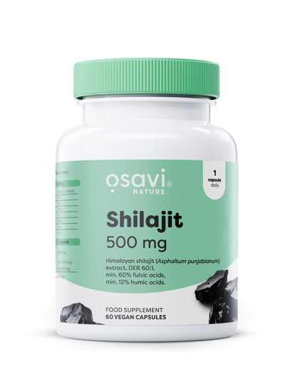 Shilajit, 500mg, 60 vegan caps, Osavi - Vitax.ro