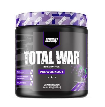 Total War - Preworkout, Grape, 423g, Redcon1 - Vitax.ro