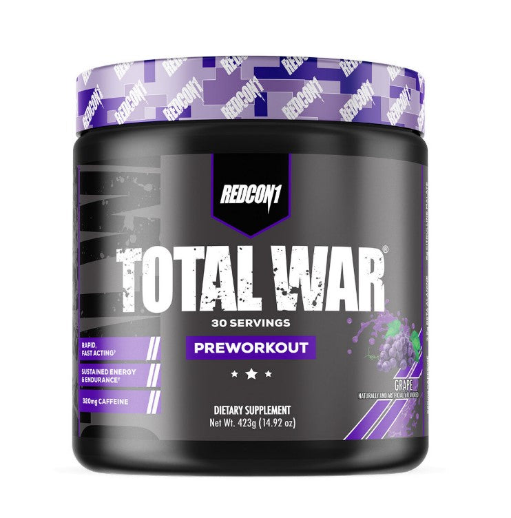 Total War - Preworkout, Grape, 423g, Redcon1 - Vitax.ro