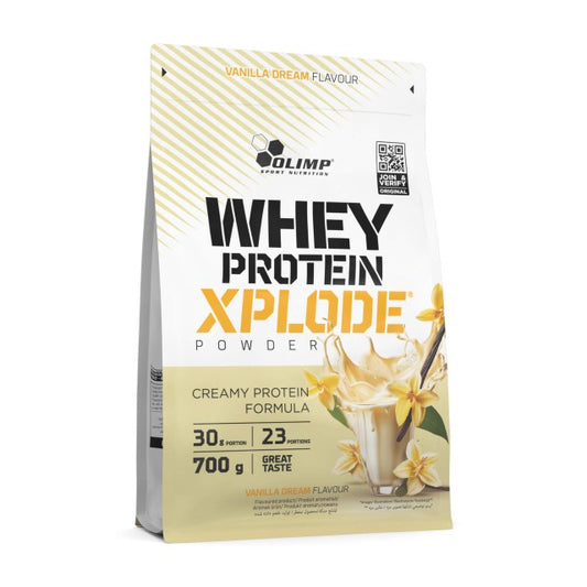 Whey Protein Xplode, Vanilla Dream, 700g, Olimp Nutrition - Vitax.ro