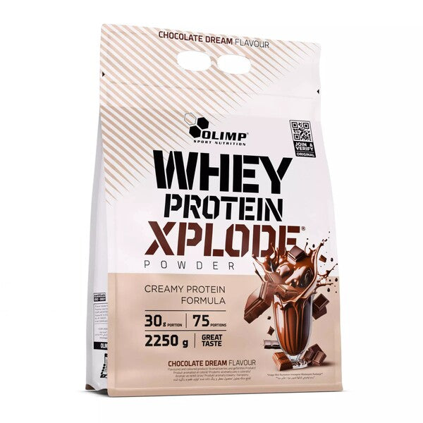 Whey Protein Xplode, Chocolate Dream, 2250g, Olimp Nutrition - Vitax.ro