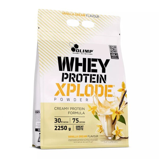Whey Protein Xplode, Vanilla Dream, 2250g, Olimp Nutrition - Vitax.ro