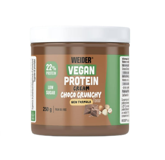 Vegan Protein Cream, Choco Crunchy, 250g, Weider - Vitax.ro