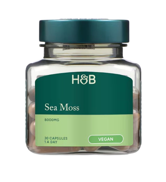 Sea Moss, 8000mg, 30 caps, Holland & Barrett - Vitax.ro
