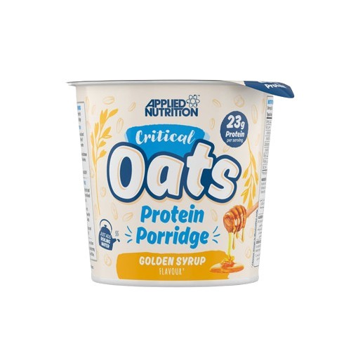 Critical Oats Protein Porridge, Golden Syrup, 12 x 60g, Applied Nutrition - Vitax.ro