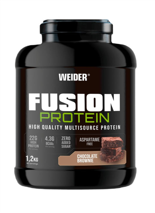 Fusion Protein, Chocolate Brownie, 1200g, Weider - Vitax.ro