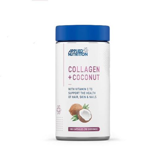 Collagen + Coconut, 180 caps, Applied Nutrition - Vitax.ro