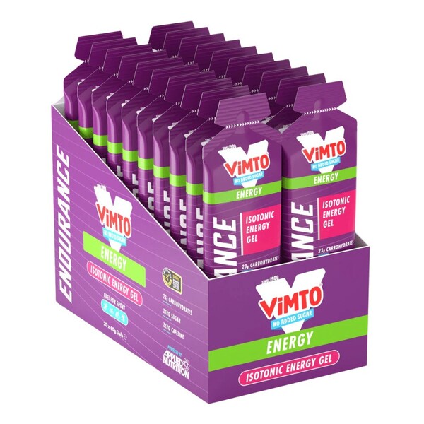 Endurance Energy Isotonic Energy Gel, Vimto, 20 x 60g, Applied Nutrition - Vitax.ro
