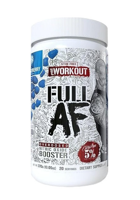 Full AF, Blue Raspberry, 370g, 5% Nutrition - Vitax.ro