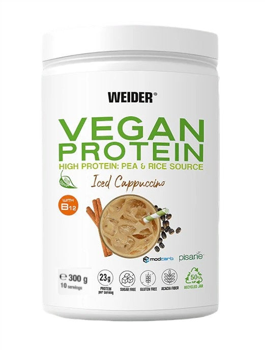 Vegan Protein, Iced Cappuccino, 300g, Weider - Vitax.ro