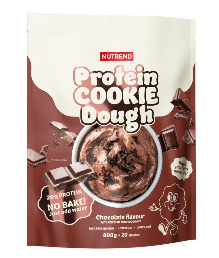 Protein Cookie Dough, Chocolate, 800g, Nutrend - Vitax.ro