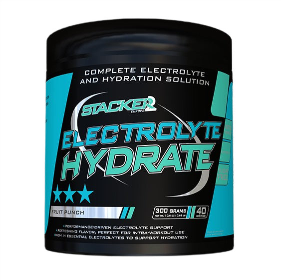 Electrolyte Hydrate, Fruit Punch, 300g, Stacker2 Europe - Vitax.ro