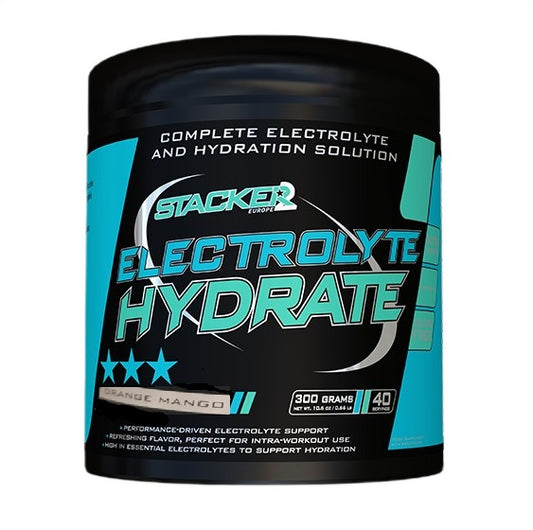 Electrolyte Hydrate, Orange Mango, 300g, Stacker2 Europe - Vitax.ro
