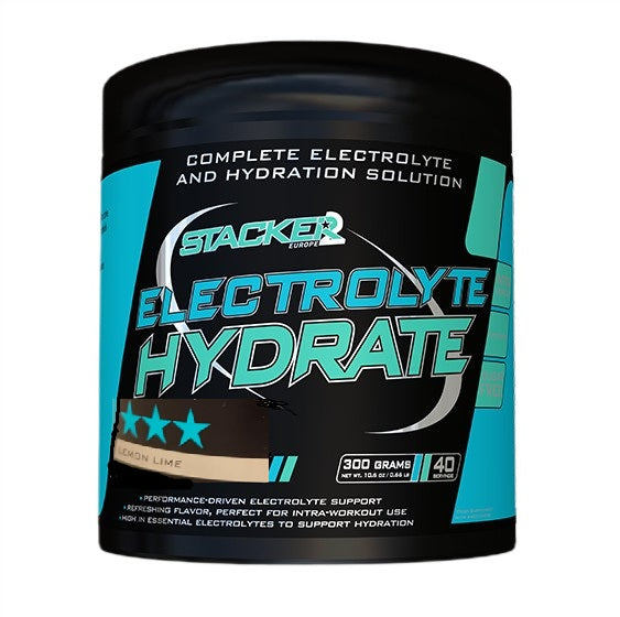 Electrolyte Hydrate, Lemon Lime, 300g, Stacker2 Europe - Vitax.ro