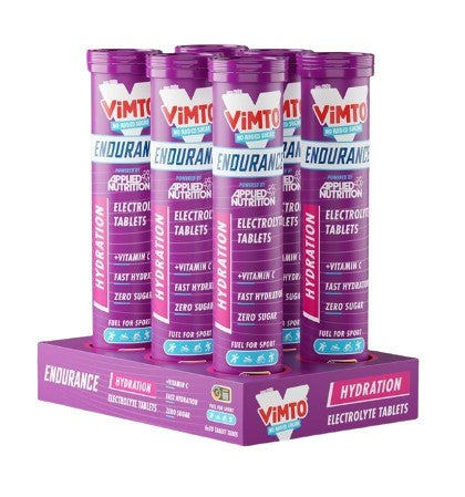 Endurance Hydration Electrolyte Effervescent Tablets, Vimto, 6 x 20 tabs, Applied Nutrition
