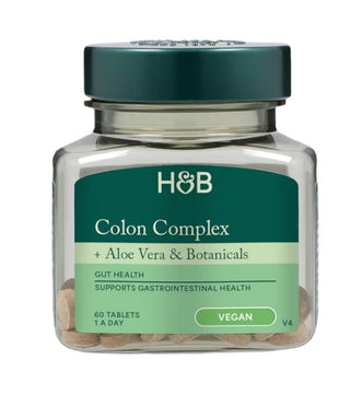 Colon Complex + Aloe Vera & Botanicals, 60 tabs, Holland & Barrett - Vitax.ro