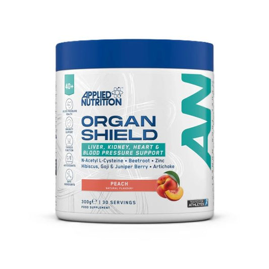Agewell 40+ Organ Shield, Peach, 300g, Applied Nutrition - Vitax.ro
