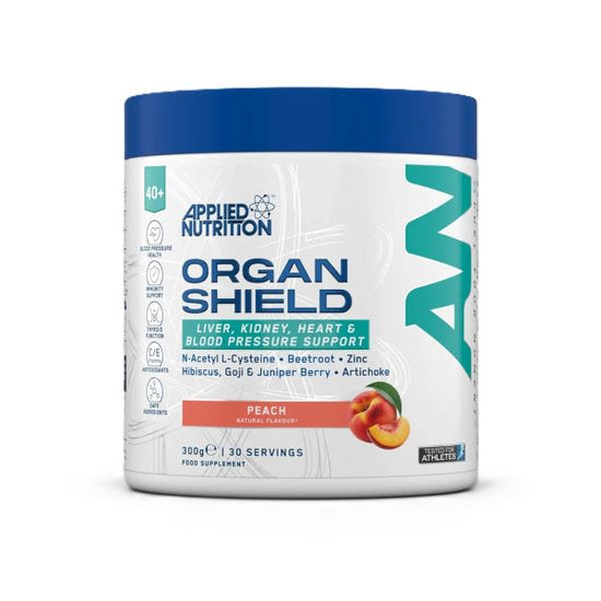 Agewell 40+ Organ Shield, Peach, 300g, Applied Nutrition - Vitax.ro