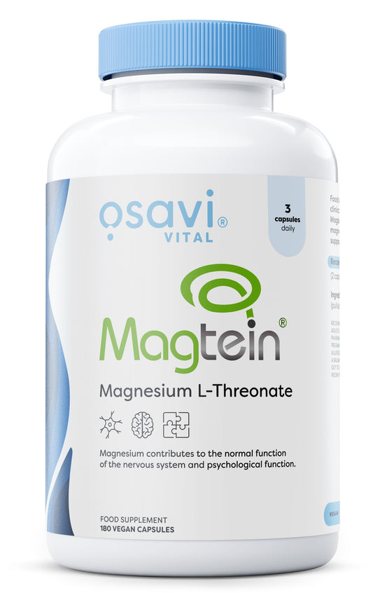 Magtein, Magnesium L-threonate, 180 vegan caps, Osavi - Vitax.ro