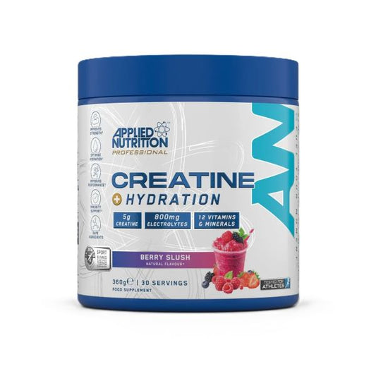 Creatine + Hydration, Berry Slush, 360g, Applied Nutrition - Vitax.ro