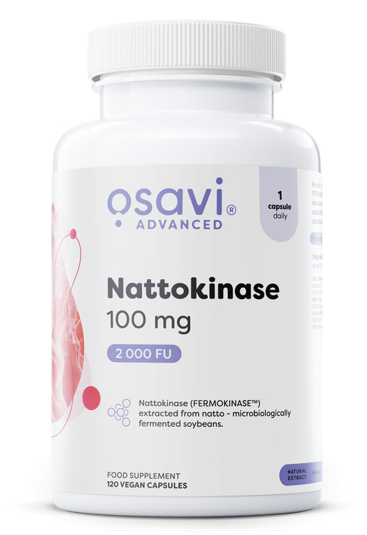Nattokinase, 100 mg, 120 vegan caps, Osavi - Vitax.ro