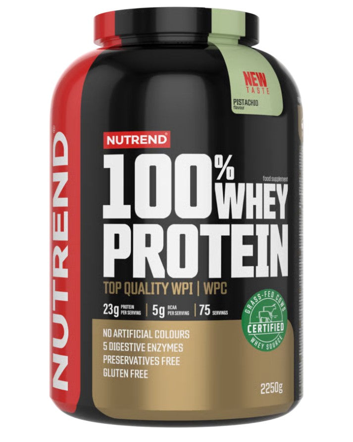 100% Whey Protein, Pistachio, 2250g, Nutrend - Vitax.ro