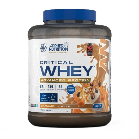 Critical Whey, Caramel Latte, 2000g, Applied Nutrition