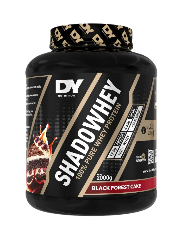 ShadoWhey 100% Pure Whey Protein, Black Forest Cake, 2000g, Dorian Yates - Vitax.ro