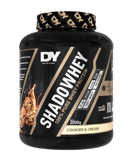 ShadoWhey 100% Pure Whey Protein, Cookies & Cream, 2000g, Dorian Yates - Vitax.ro