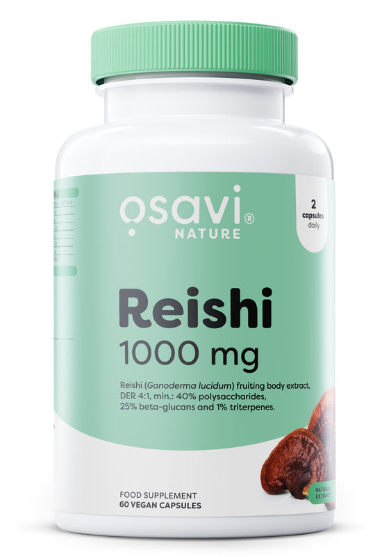Reishi, 1000 mg, 60 vegan caps, Osavi - Vitax.ro