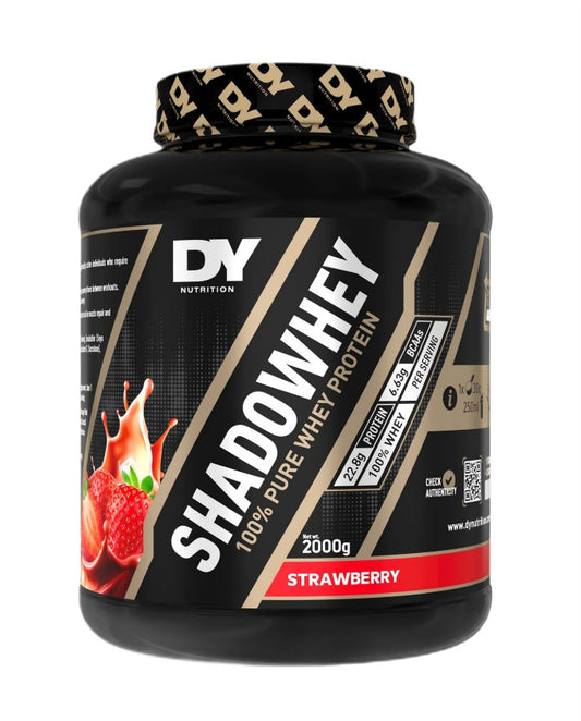 ShadoWhey 100% Pure Whey Protein, Strawberry, 2000g, Dorian Yates - Vitax.ro