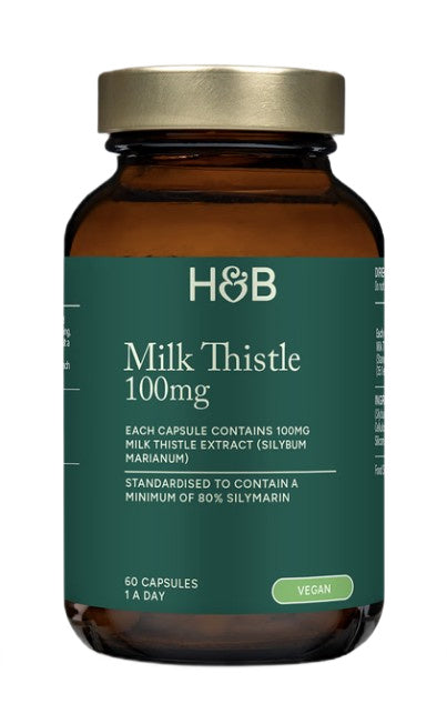 Milk Thistle, 100mg, 60 caps, Holland & Barrett - Vitax.ro