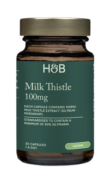 Milk Thistle, 100mg, 30 caps, Holland & Barrett - Vitax.ro